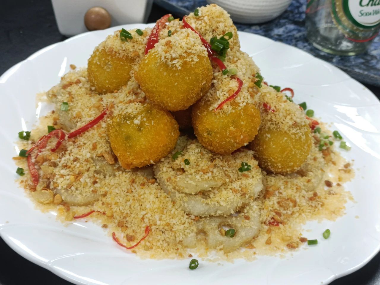 酥炸鯪魚球